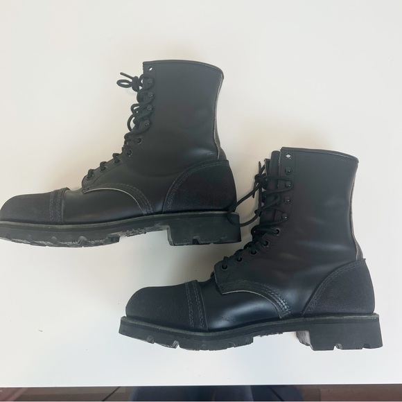 Vintage Red Wing 4420 Ballistic Nylon Steel Toe PT91 Leather Boot 8D Made in USA - Picture 6 of 10